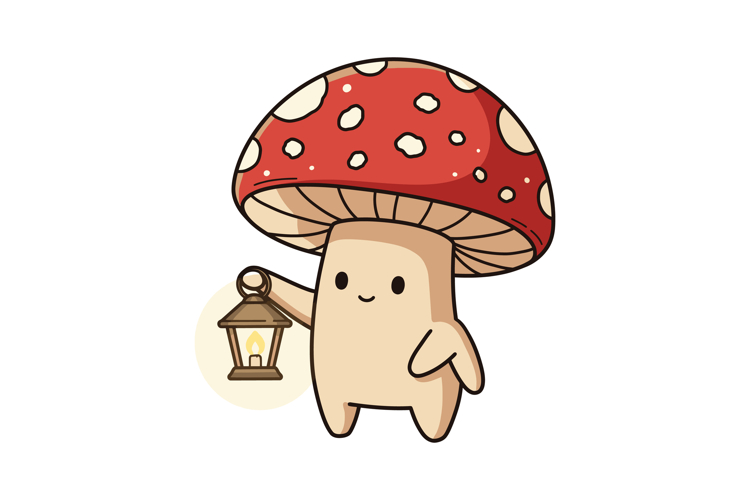 Mushroom Clipart Image 20
