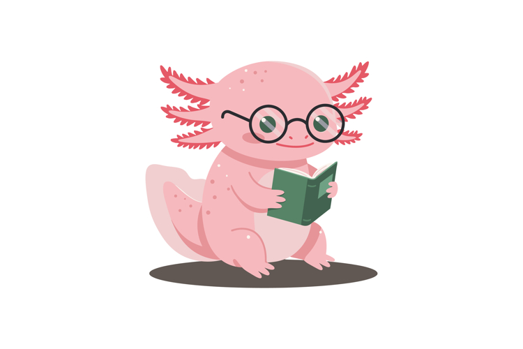 Cute Axolotl Clipart Image 13