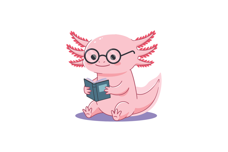Cute Axolotl Clipart Image 12