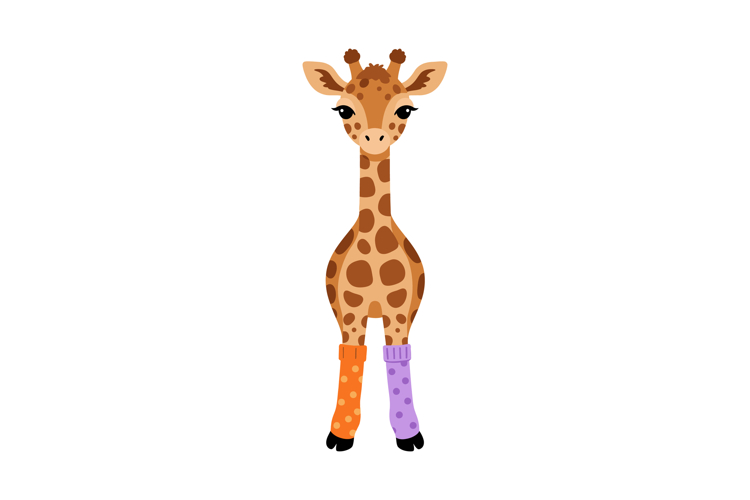 Giraffe Clipart Image 16