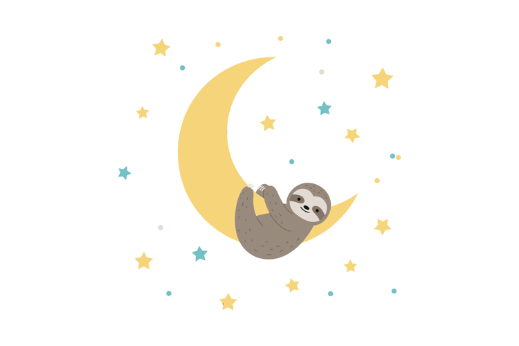 Sloth Clipart Image 4