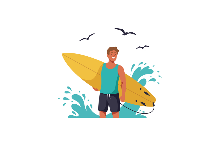 Surfboard Clipart Image 22