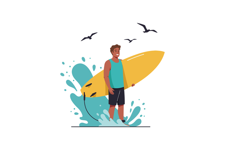 Surfboard Clipart Image 15