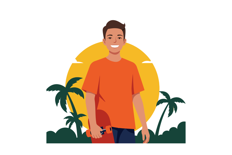 Palm Tree Clipart Image 12
