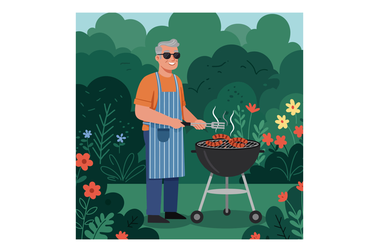 Grilling Clipart Image 8