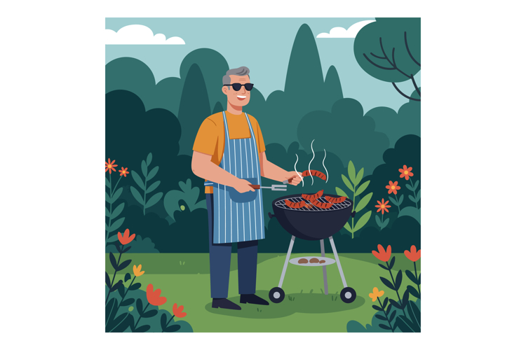 Grilling Clipart Image 7