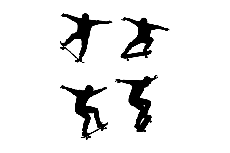 Skateboard Silhouette Image 3