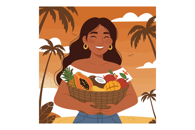 Apple Basket Clipart Image 12