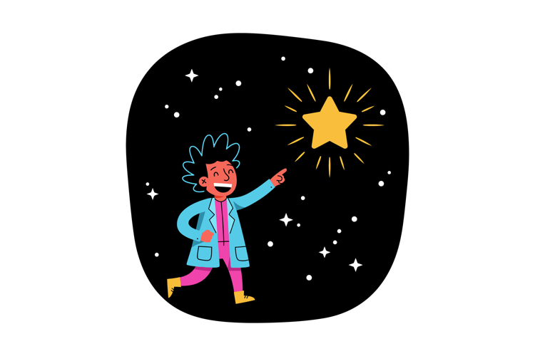 Night Sky Illustration Image 19