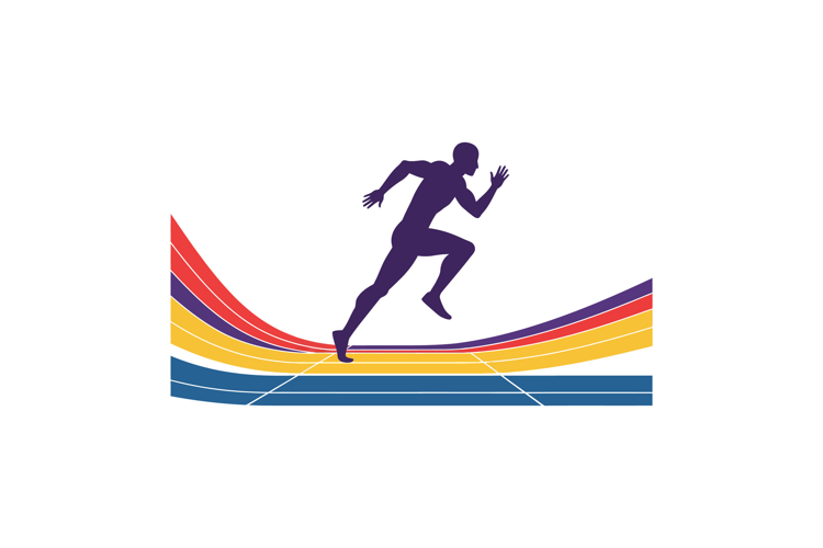 Runner Clipart Image 14