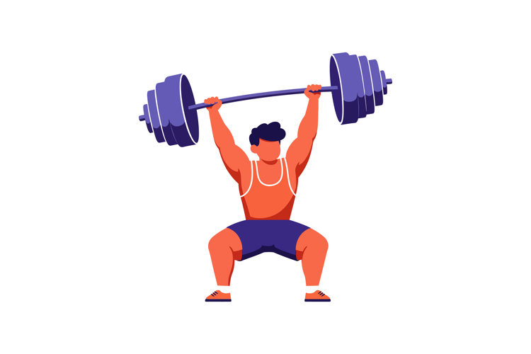 Barbell Clipart Image 2
