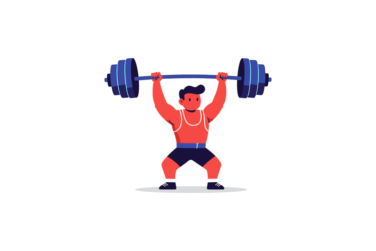 Barbell Clipart Image 24