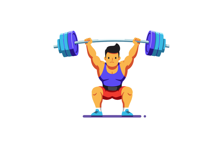 Barbell Clipart Image 23