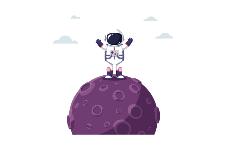 Astronaut Clipart Image 3