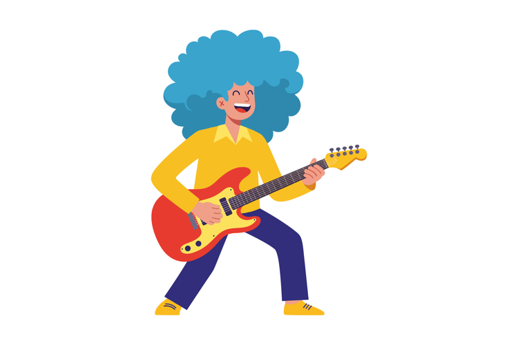 Guitar Vector Image 5