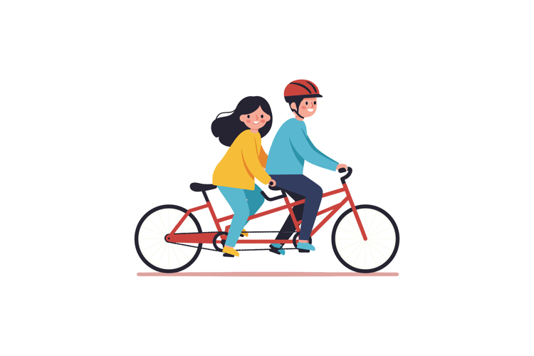 Ride A Bicycle Clipart Image 22