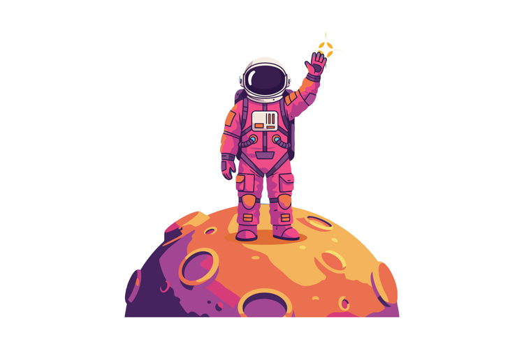 Astronaut Clipart Image 5