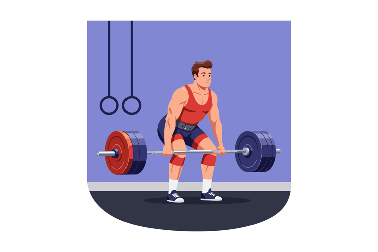 Barbell Clipart Image 6