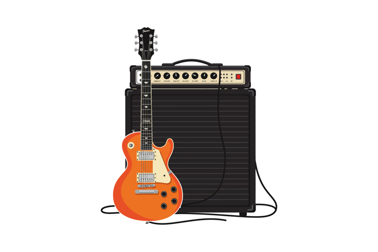 Guitar Clipart Image 19