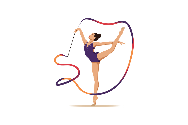 Gymnast Clipart Image 9