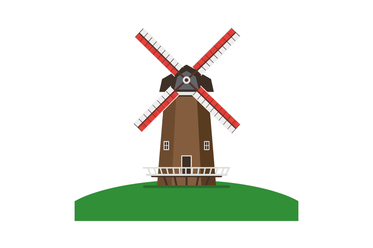 Windmill Clipart Image 21