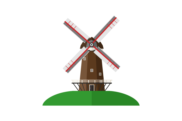 Windmill Clipart Image 20