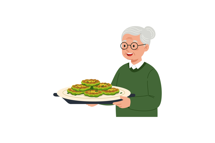 Grandmother Clipart Image 4