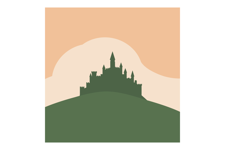 Castle Silhouette Image 6