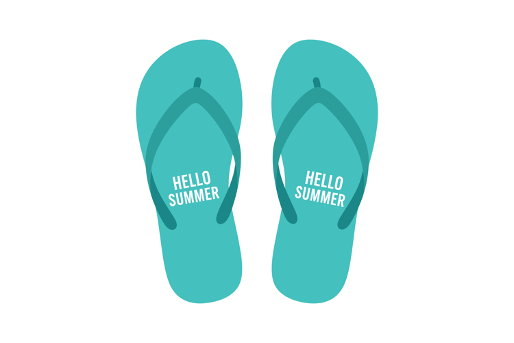 Flip Flops Clipart Image 9