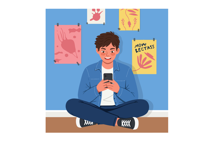 Smartphone Clipart Image 12
