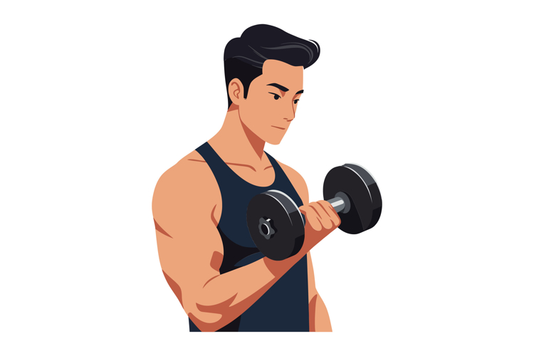 Dumbbell Clipart Image 14