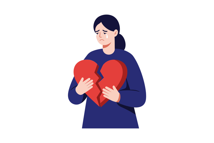 Sad Illustration