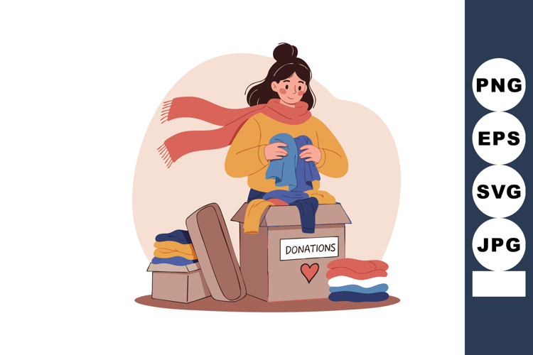 Winter Clothes Clipart Image 10