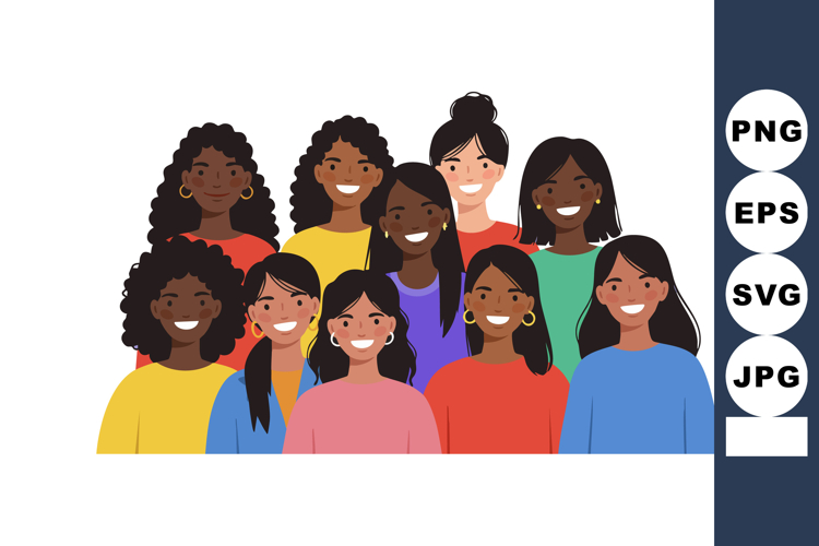 Women Clipart Image 6