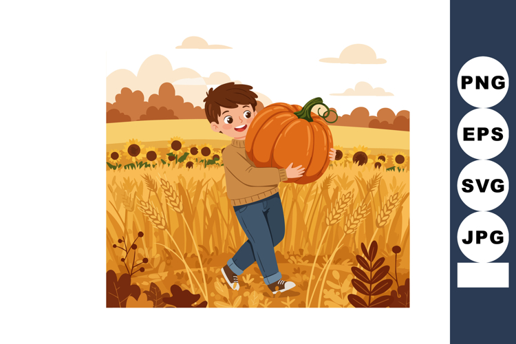 Pumpkin Clipart Image 12