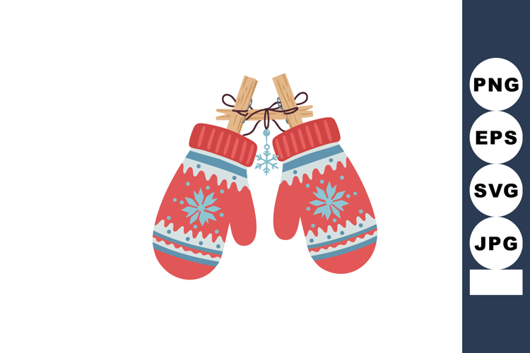 Winter Clothes Clipart Image 4