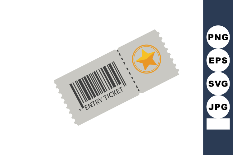 Ticket Clipart Image 2