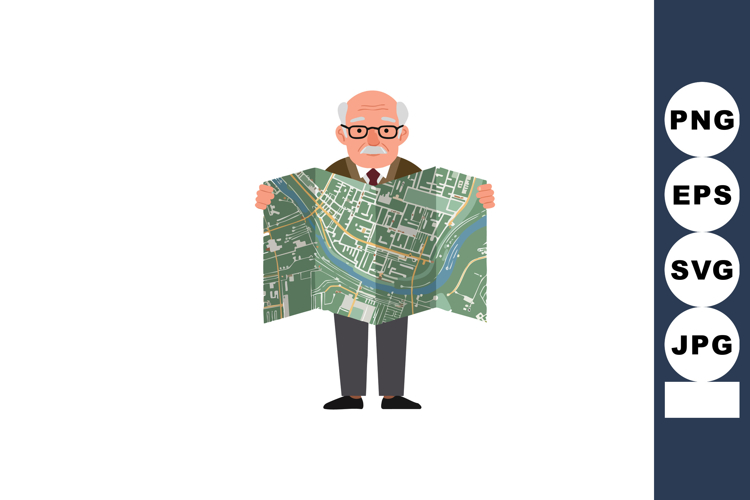 Map Clipart Image 12