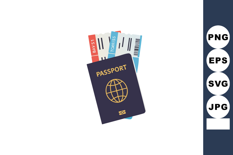 Passport Clipart Image 4