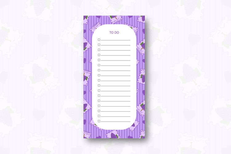 To do list template with Grapes Stripe | To do list