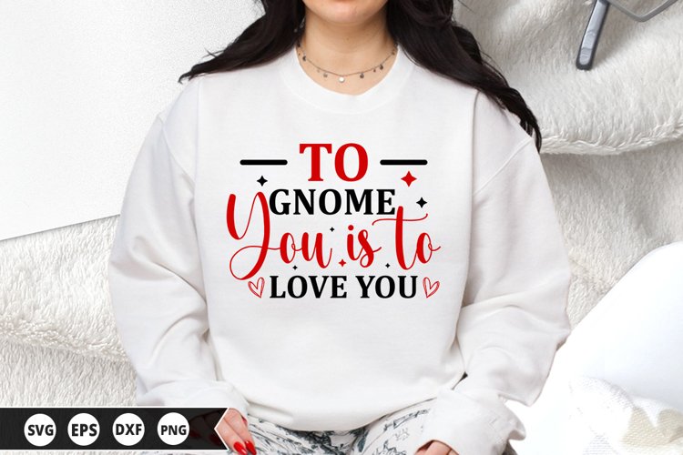 Valentines Day Gnome Svg Image 14