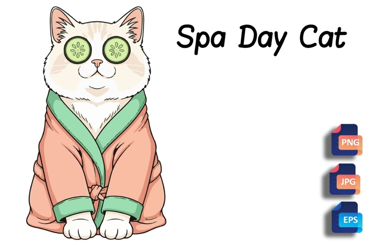 Cute Cat Clipart Image 14