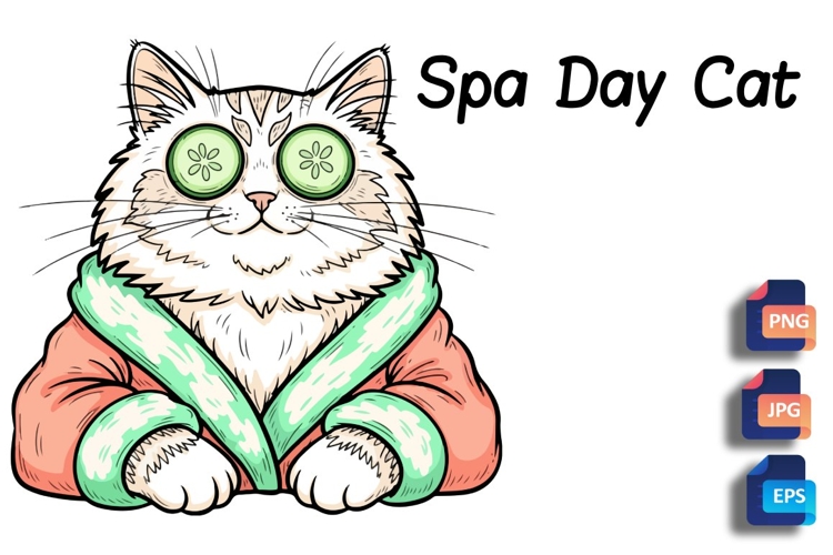 Cute Cat Clipart Image 11