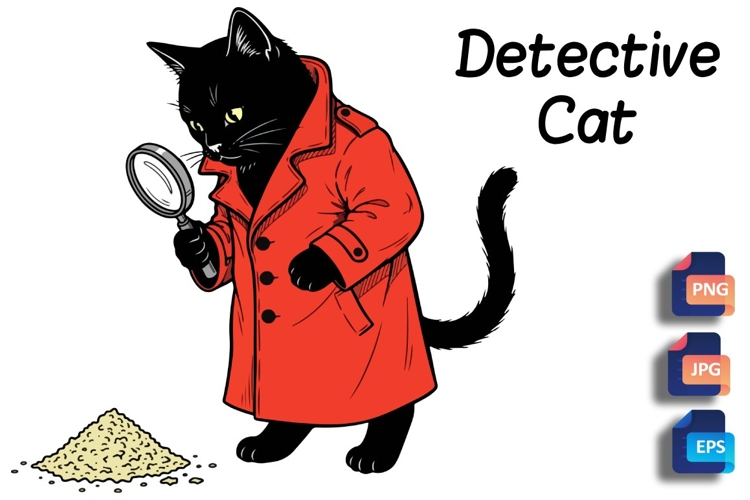 Cute Cat Clipart Image 2