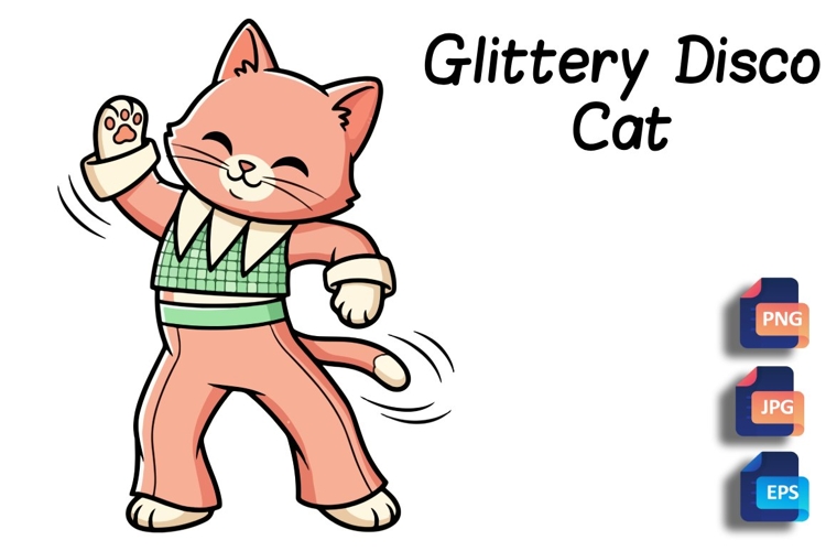 Cute Cat Clipart Image 23