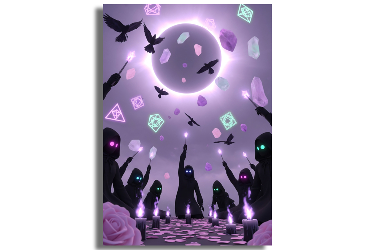 Crystals Clipart Image 3