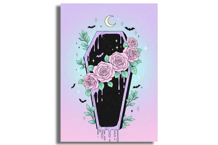 Coffin Clipart Image 4