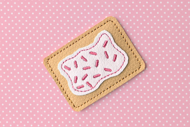 Frosted Toaster Pastry ITH Feltie Applique Embroidery File