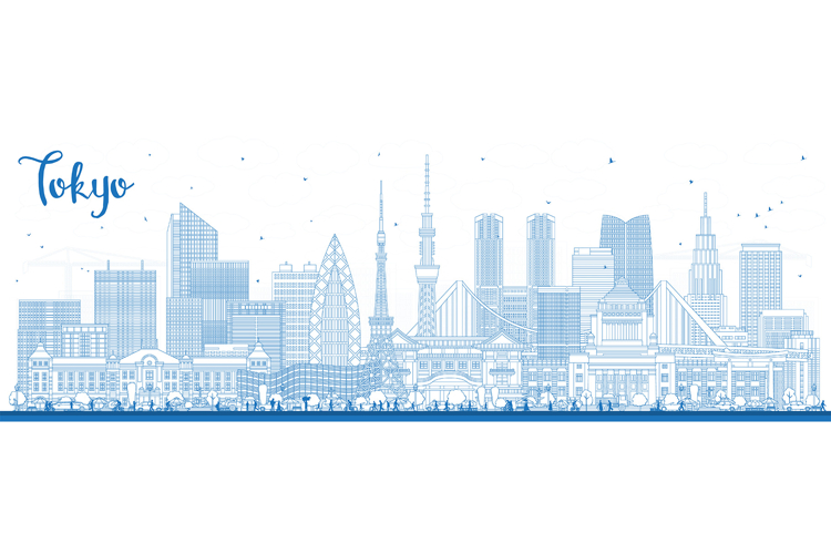 City Skyline Clipart Image 17