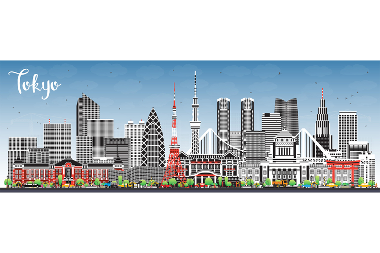 City Skyline Clipart Image 16